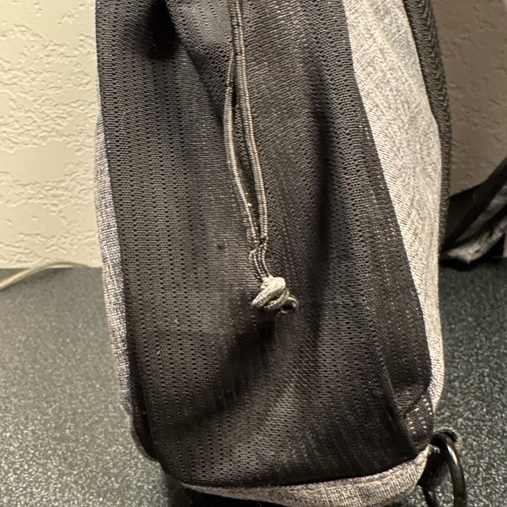 Modern Gray and Black Backpack with Adjustable Straps - Picture 9 of 10
